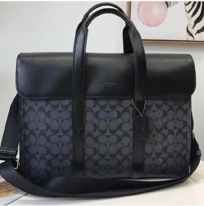 Coach Metropolitan Briefcase Business Bag F39775 Black Lazada PH