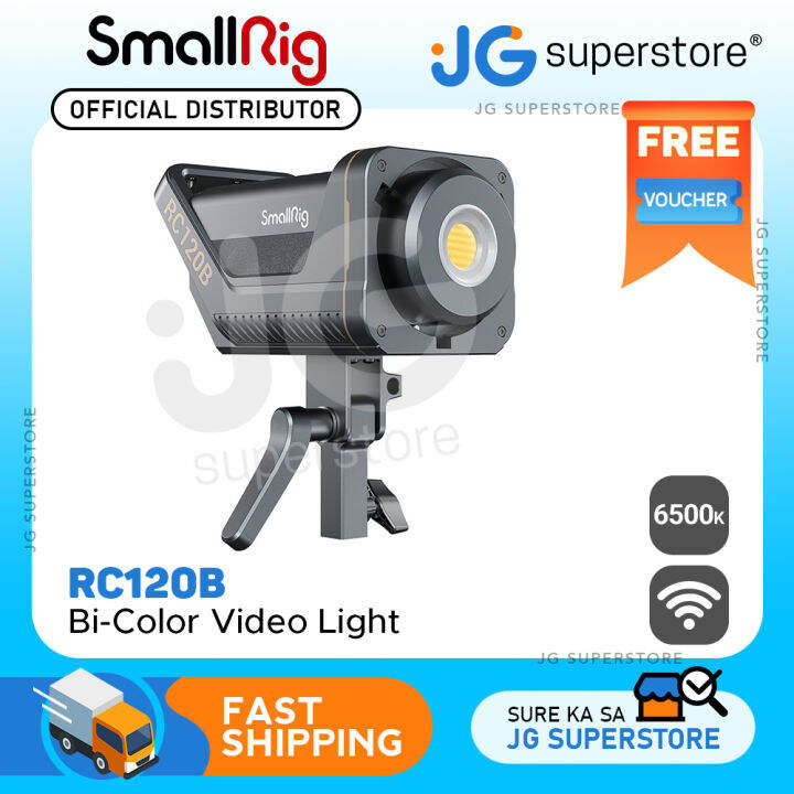 SmallRig RC120B Bi-Color Point-Source Wireless Studio Video Light ...