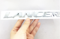โลโก้ตัวอักษร แลนเซอร์ มิตซูบิชิ LANCER Letter Logo Car Auto Rear Trunk Lid Emblem Badge Sticker Decal Replacement For MITSUBISHI LANCER
