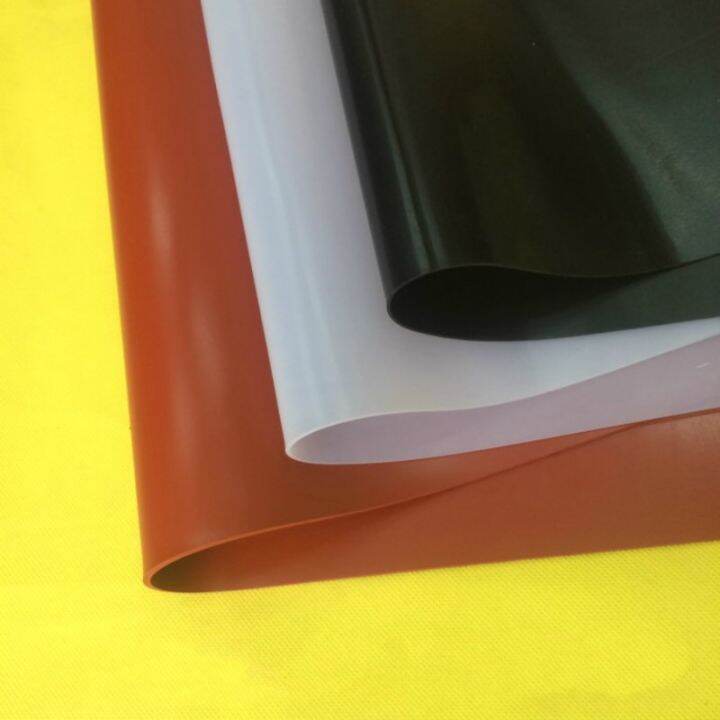 Red/Translucent/Black Silicone Rubber Sheet 500x500mm 1mm Silicone