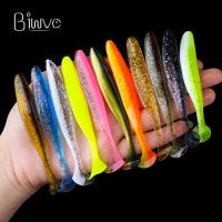 BIWVO 10Pcs/lot 7/10/13CM Silicone Soft Lure Artificial Bait Accessories Goods For Fishing Sea Fish Tackle Swimbait