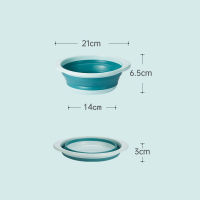 Portable Basin Silicone Folding Wash Basin Multipurpose Collapsible Bucket For Home Car Student Dormitory Travel 4 Sizes Basins