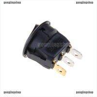 Gj♫ New 1Pc 12V Car Round Dot Led Light Rocker Toggle Switch Sales