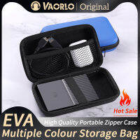 VAORLO ถุงเก็บสาระพัดประโยชน์ EVA เคสซิปแบบพกพาคุณภาพสูงกล่องป้องกัน17*10*4ซม./11*8*4ซม. กระเป๋าเดินทางขนาดเล็กสำหรับชุดหูฟัง/อุปกรณ์เสริม/สายดาต้า/ที่ชาร์จ/แบตสำรอง/อุปกรณ์เสริมอิเล็กทรอนิกส์