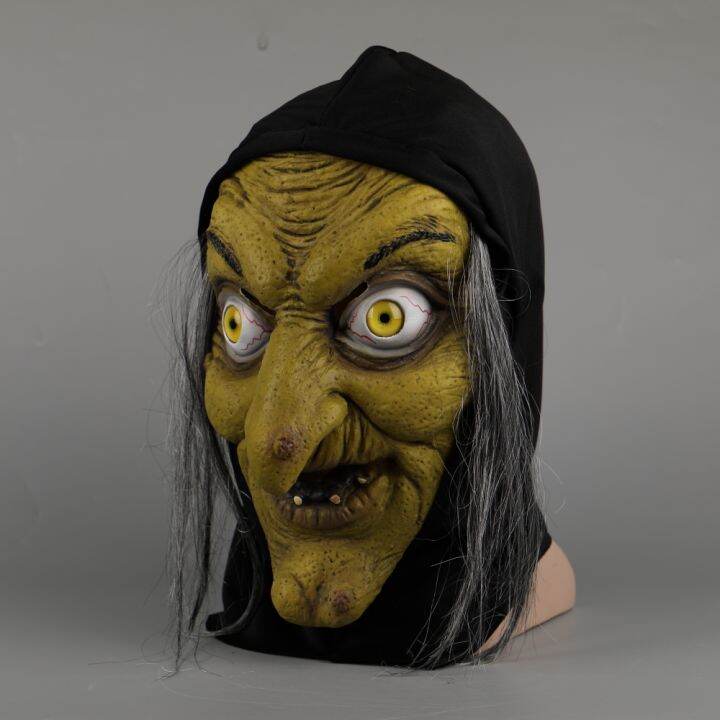 the-witch-mask-ghoul-scary-halloween-masks-latex-fancy-dress-demon-evil-witches-mask-party-prop