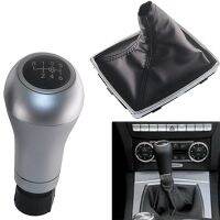 เกียร์ Shift Knob Boot ปลอกหุ้ม Lever Shifter Handle Stick สำหรับ Mercedes-Benz C-Class W204 S204 C204 X204 E-Class W212 A207