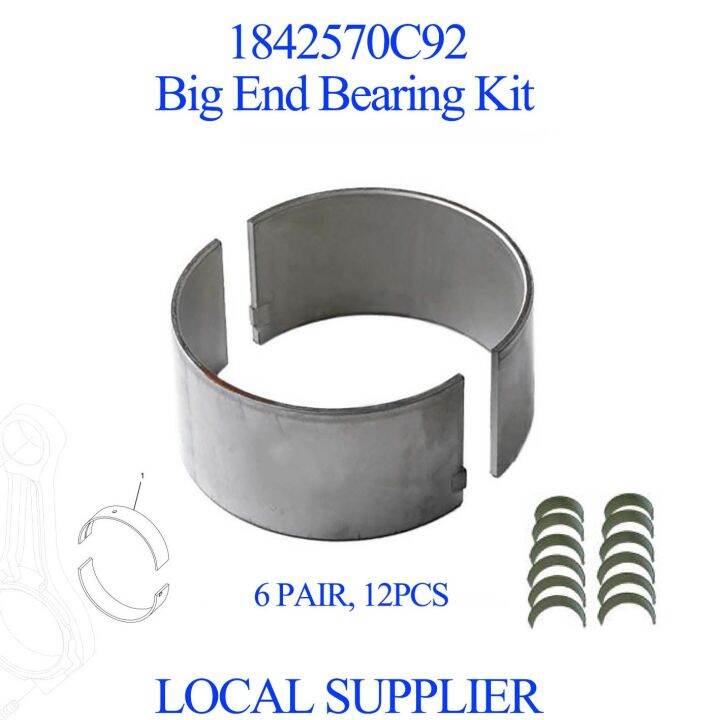 1842570C92 BIG END BEARING KIT FOR PERKINS, 6PAIS/12PCS, [PREORDER ONLY] Lazada PH