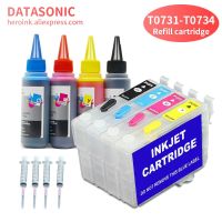 T0731 T0731N หมึกตลับหมึกสำหรับเติม73N ตลับหมึกสำหรับ Epson สไตลัส TX210 CX3900 CX7300 CX8300 C79 C90 T40W CX5900F เครื่องพิมพ์ CX6900F