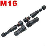 M16เต้ารับตัวเมียสำหรับไฟ Led กันน้ำ1ชิ้นปลั๊กคอนเนคเตอร์สายไฟ2 3 4 5 6 7 8 9 10 12พินส่วนลดวันหยุด