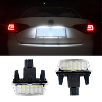 LCX 18 LED โคมไฟหลอดไฟป้ายทะเบียนรถสำหรับโตโยต้า VIOS แคมรียาริสโคโรลลาเลวิน EZ 2ชิ้น