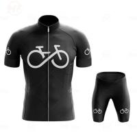 2022 Pro Team Cycling Jersey 2022 Men Cycling Clothing Summer Anti-UV Cycling Jersey Set Breathable Racing Sport Bike Jersey Suit