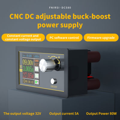 High quality DC DC Buck Boost Converter CC CV 1.8-32V 5A Power Module Adjustable Regulated laboratory power supply variable
