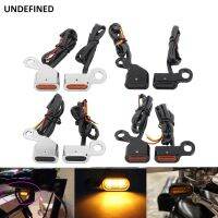 [Hot K] มือจับสัญญาณเลี้ยว LED ขนาดเล็กไฟกระพริบแสดงสถานะโคมไฟสำหรับรถ Harley Sportster 883 72 48 XL 96-2003 Dyna 1996-17 Softail