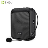 SHUDU M100 Teaching Wired Loudspeaker Portable Small Mini Bluetooth Speaker Big Sound High Power Player Support TF Card  U Disk Megaphones