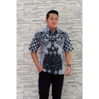 Batik Shirt Men Long Sleeve GURDO Chess