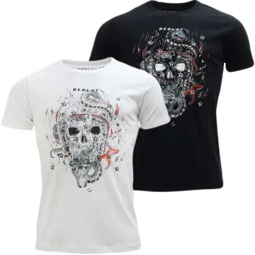 Buy Black Tshirts for Men by REPLAY Online