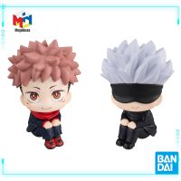 Bandai ค้นหา Megahouse ของแท้ Jujutsu Kaisen Gojo Satoru Itadori Yuji Q Ver ของเล่นของขวัญตุ๊กตาโมเดลฟิกเกอร์สะสม