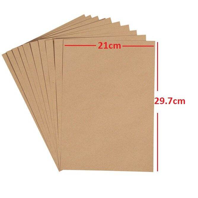Brown Kraft Paper A4/A4Plus/Letter 100pcs 63gsm Made in USA Lazada PH