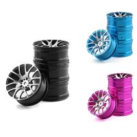 4Pcs 1/10 RC On-Road Drift Racing Car 52Mm Metal Wheel Rim Wheel Hub for Sakura RedCat