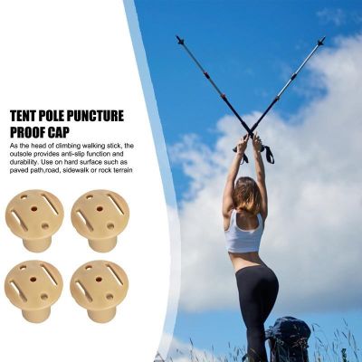 ☒✻┇ 4pcs ABS Boat Cover Pole Boat Cover Support System For Preventing The Tarp Rope Off The TPR Rubber Caps Outdoor Use