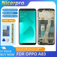 TFT LCD Screen Digitizer Full Assembly with Frame for OPPO A83 LCD Display Touch Screen Replacement Phone Parts