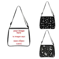 Customize Your Photo/Name/Logo Handbag Female Fashion Underarm Bag Girl Travel Shopping Shoulder Bag Women Messenger Bag