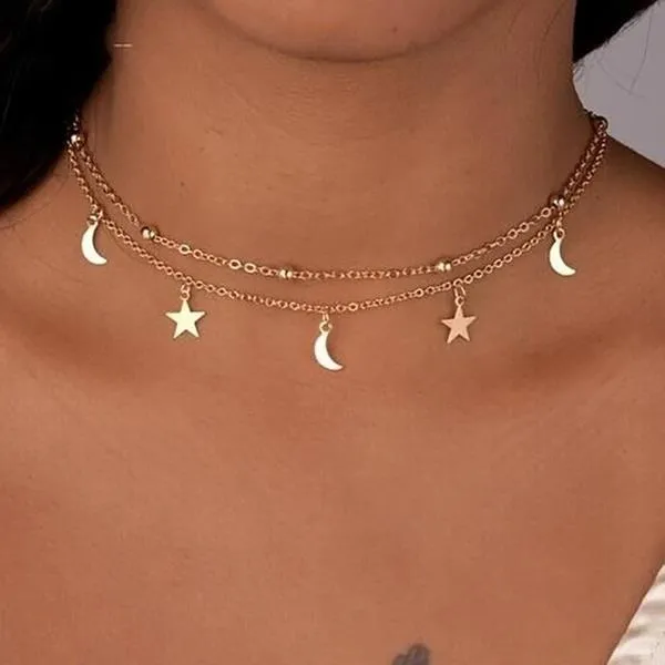 delysia-king-women-trendy-moon-star-necklace-simplicity-alloy-banquet-bead-pendant-for-birthday-party