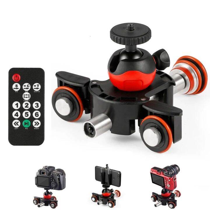 Camera Video Motorized Track dolly Motorized Electric Wireless Remote