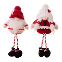 Christmas Faceless Gnome Doll Sitting Long-Legged Swedish Gnome Decor Plush Gnomes With Long Legs Handmade Swedish Figurines Cute Sitting Long-Legged Elves Wear Love Heart Hat For Christmas active