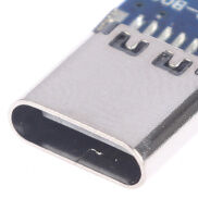 Wigeyw 10 Cái Đầu Nối USB 3.1 Type C Đầu Cắm Cái 14 Chân Ổ Cắm Xuyên Lỗ