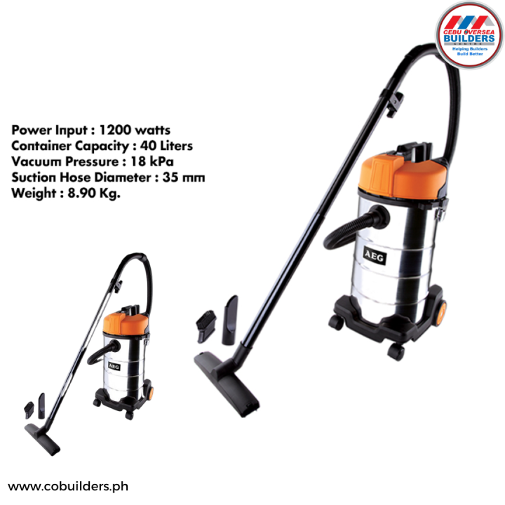 AEG AP40 WET & DRY DUST EXTRACTOR Lazada PH