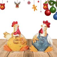 【hot】▫ Figurine Statue Hen Sculpture Garden Decorations