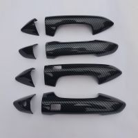 For Malaysia Proton X50 X 50 ABS Carbon Fiber Door Handle Cover Side Door Handle Cover Trim Door bowl Forming Accessories