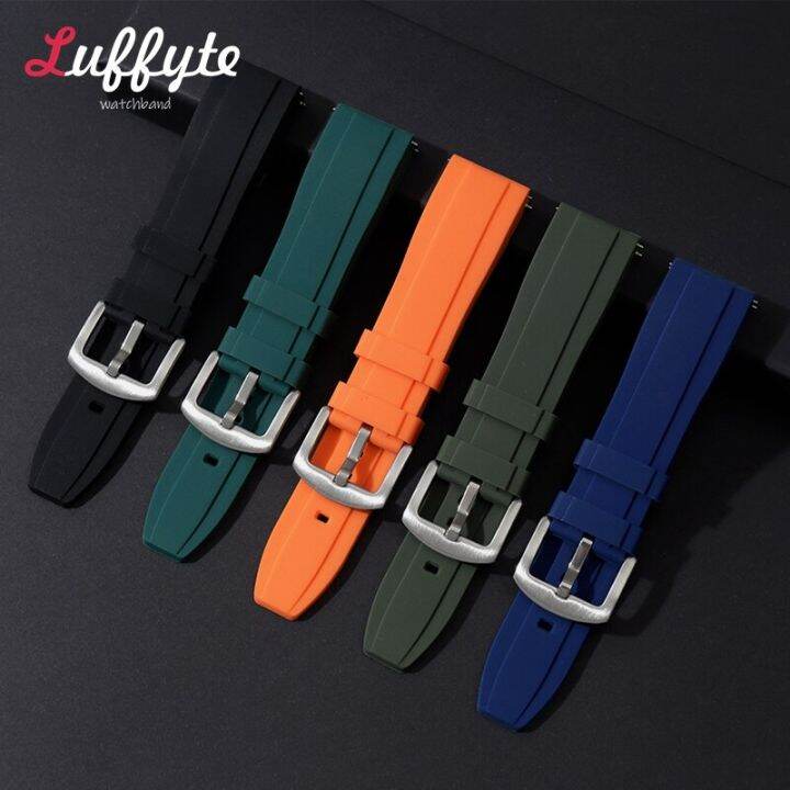 quick-relase-silicone-watch-strap-20mm-22mm-sports-waterproof-rubber-watchband-with-stainless-steel-buckle-smartwatch-band-straps