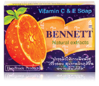 เบนเนท สบู่วิตามินซีแอนด์อี Vitamin C&amp;E Soap 130 กรัม