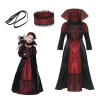 Haloween costume for kids vampire halloween costume for girls black queen - ảnh sản phẩm 1