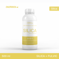 500ml ซิลิกา (Silica + Fulvic) ธาตุซิลิกาเสริมความแข็งแรง เพิ่มขนาดกิ่ง ก้าน และลดการหดตัว สารอาหารเข้มข้น - Chemrich