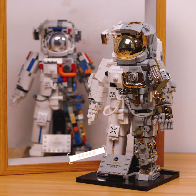 นักบินอวกาศ Jiaqi เข้ากันได้กับเลโก้อวกาศปริศนาประกอบบล็อกของเล่นสำหรับเด็ก