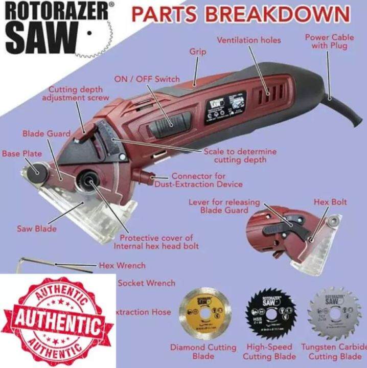 Rotorazer machine Power Multi Cutting Tools Electric Small Circular Saw ...