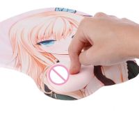 ：“{—— 16Types New Gaming Mouse Pad Anime Cute Girls Pattern Creative Design 3D Silicone Mouse Pad Creative Wrist Rest Support Freeship