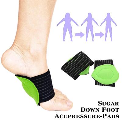 Thick Section Thin Green Footpad Unisex Breathable Correct Flat Flexible Comfort Pad Foot Design Feet Running Footbone J6L6