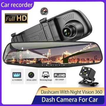 Shop Full Hd 1080p Video Camera With Dual Lens For Vehicle Front
