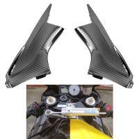 Motorcycle Air Dust Cover Fairing Insert Part Fits for Yamaha YZFR6 YZF R6 03-05 BlackCarbon fiber pattern