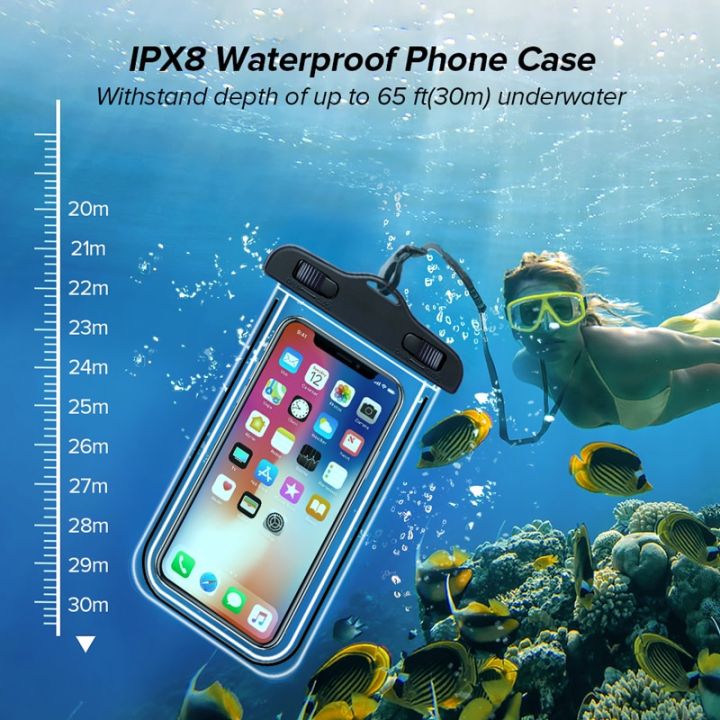 เคสโทรศัพท์กันน้ำถุงใส่ของอเนกประสงค์ฝาครอบโทรศัพท์มือถือกันน้ำสำหรับ-iphone-14-13-12-11-pro-max-xr-xs-8-7-huawei-xiaomi-samsung