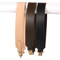 suitable for lv Underarm bag belt single buy high-grade cowhide home presbyopia single shoulder bucket bag vegetable tanned leather cowhide wide shoulder strap replacement suitable for lv