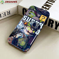 (มาใหม่ล่าสุด) Jinsouwe Cell เคสมือถือปลอกสำหรับ Samsung A03S เคสมือถือสำหรับการ์ตูนเด็กหญิงเด็กชาย Super Mario Bros Luigi ฝาหลังแบบแข็งฟิล์มแบบรวมทุกอย่าง