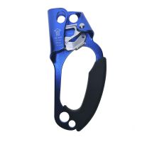 [HOT JJOZZZCXQDOU 575] Rock Climbing Hand Ascender Rope Clamp Right Handled Riser Rappelling Gear For Mountaineering Caving Tree Climber Work