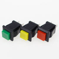 6PCS ON-OFF Momentarylatching Square Push ON Switch 2A 250V4A 125V AC ไฟฟ้า DS-429