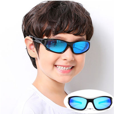 เด็กกีฬาแว่นกันแดด P olarized เย็นชายหญิง UV400 เฉดสี UV ป้องกัน suglasses เด็กเฉดสีการเดินทางพรรคขี่จักรยานความปลอดภัยแว่นกันแดดสำหรับ Babys