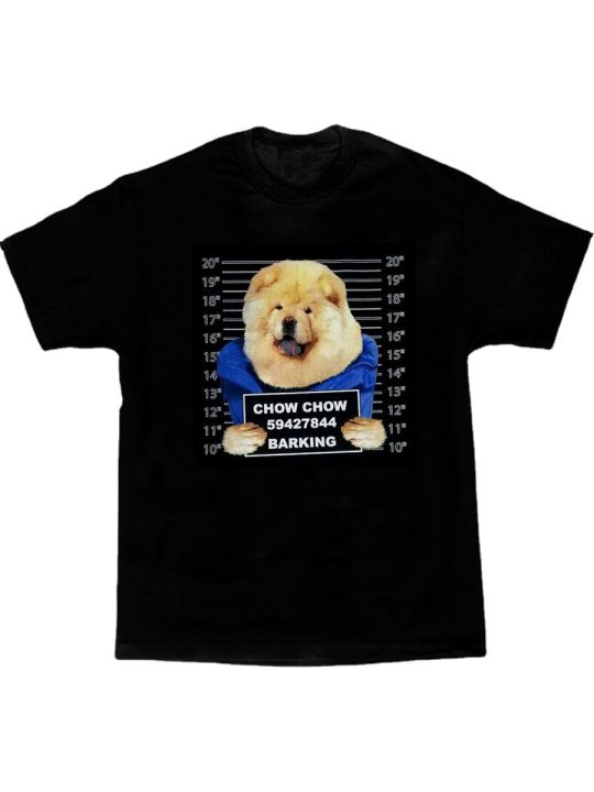 funny-dog-art-chow-chow-mug-shot-printed-mens-tshirt-cotton-t-new-s3xl